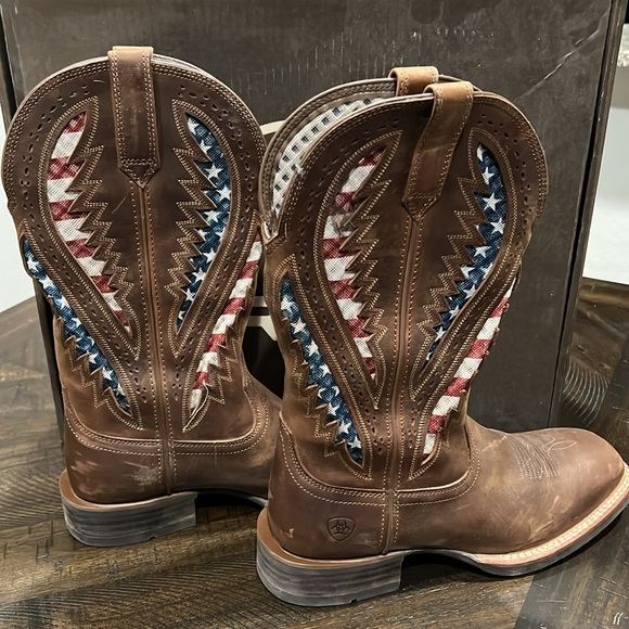 Ariat Men’s Sport Western Square Toe Boots - Picture 4 of 7